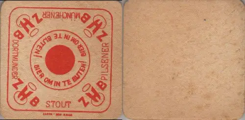 Bierdeckel quadratisch - ZHB
