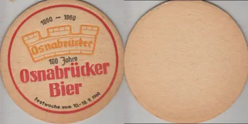 Bierdeckel rund - Osnabrücker Bier