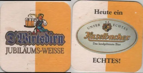 Bierdeckel quadratisch - Haselbacher
