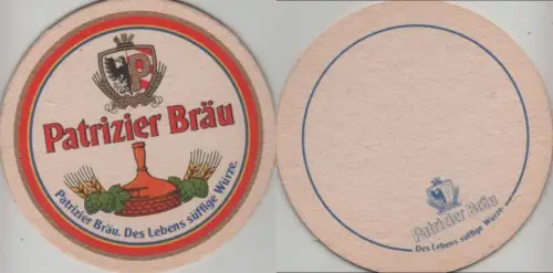 Bierdeckel rund - Patrizier