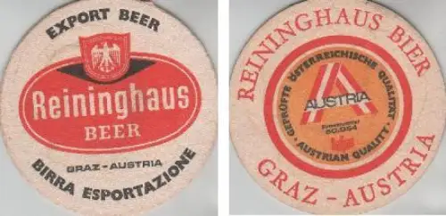 Bierdeckel rund - Reininghaus - Birra esportazione