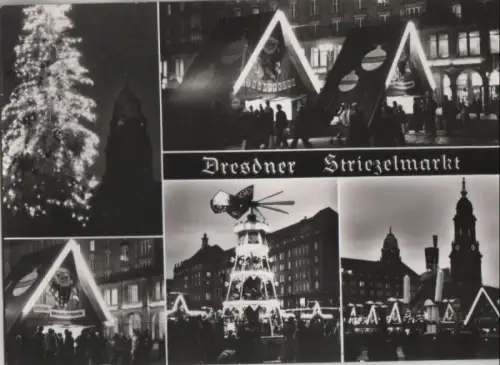 Dresden - Striezelmarkt - 1982