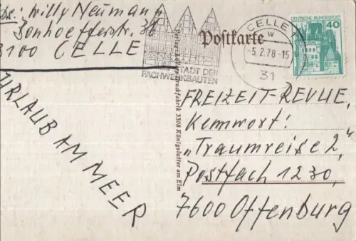 Hamburg-Harburg - [REPRINT] - mit Post