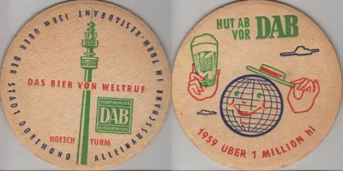Bierdeckel rund - dab