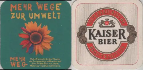 Bierdeckel quadratisch - Kaiser