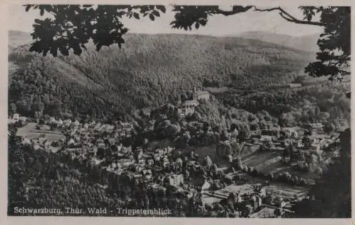 Schwarzburg - Trippsteinblick - 1955