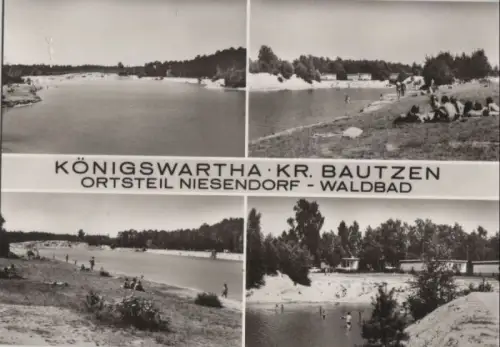Königswartha - Ortsteil Niesendorf - Waldbad - 1982