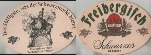 Bierdeckel oval - Freibergisch