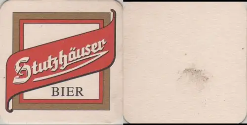 Bierdeckel quadratisch - Stutzhäuser