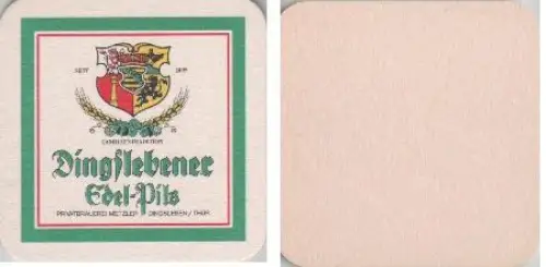Bierdeckel quadratisch - Dingslebener Edel-Pils