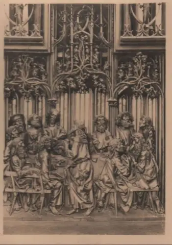 Rothenburg - Blutaltar von Riemenschneider - ca. 1950