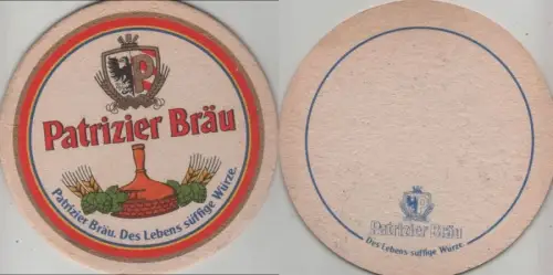 Bierdeckel rund - Patrizier