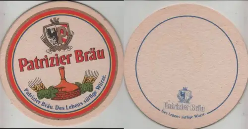 Bierdeckel rund - Patrizier