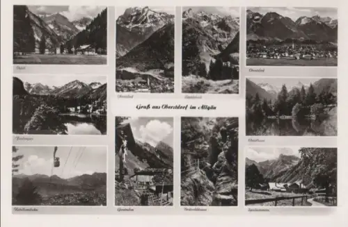 Oberstdorf - u.a. Gerstruben - ca. 1955