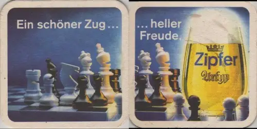 Bierdeckel quadratisch - Zipfer