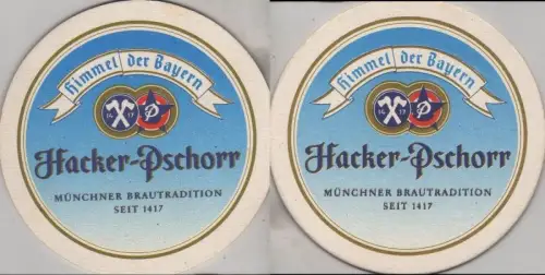 Bierdeckel rund - Hacker-Pschorr