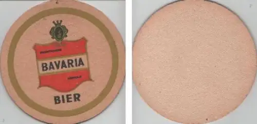 Bierdeckel rund - Bavaria Bier