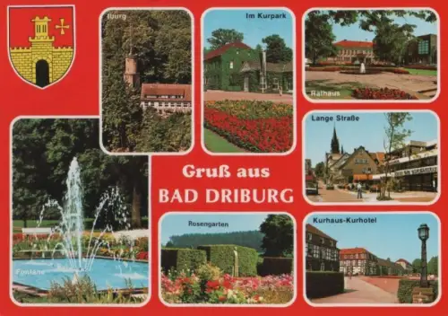 Bad Driburg - u.a. Rathaus - 1996