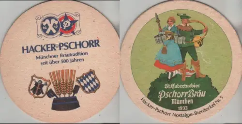 Bierdeckel rund - Hacker-Pschorr