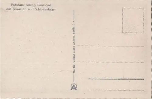 Sanssouci, Potsdam - Schloss