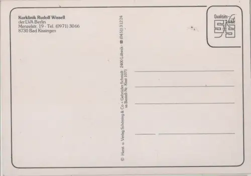 Bad Kissingen - Kurklinik Rudolf Wissell