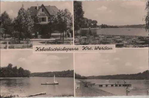 Koberbachtalsperre - mit 4 Bildern - ca. 1960