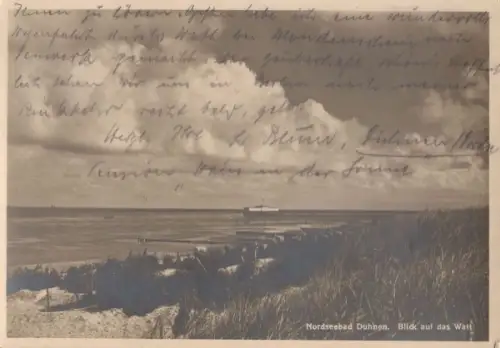 Cuxhaven-Duhnen - Blick auf das Watt