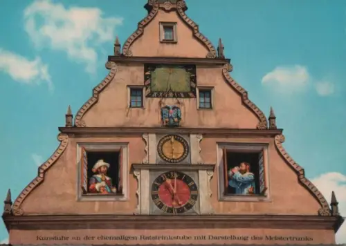 Rothenburg - Kunstuhr - 1968