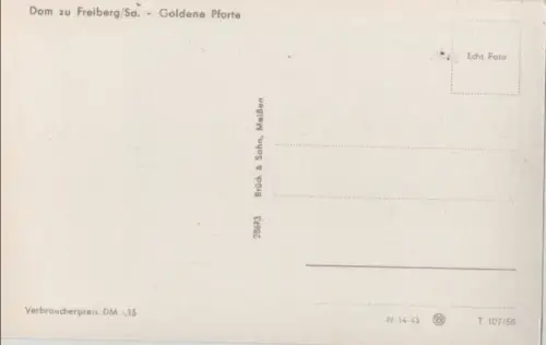 Freiberg - Dom, Goldene Pforte