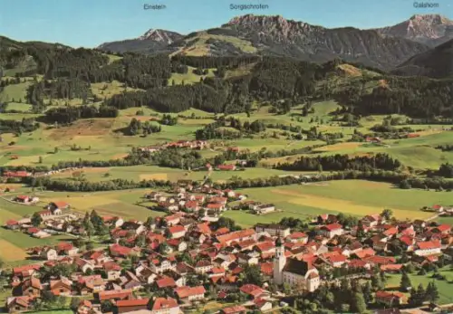 Wertach - mit Einstein, Sorgschrofen und Gaishorn - ca. 1970