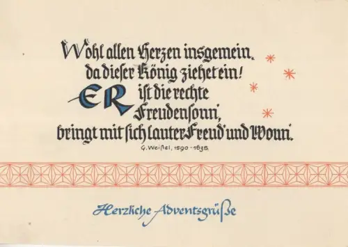 Weißel Sinnspruch