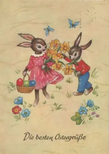 Beste Ostergrüße Hasen