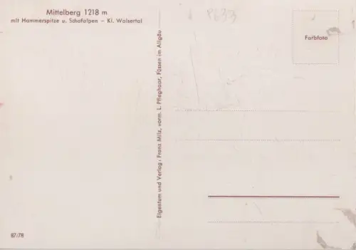 Altusried Mittelberg - mit Hammerspitze