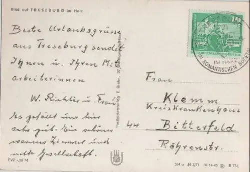 Treseburg - von oben