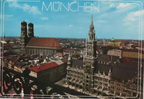 München - Blick vom Alten Peter - 1993