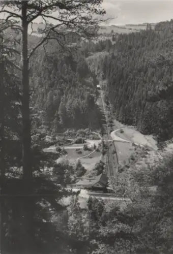 Oberweißbach - Lichtenhain - an der Bergbahn - 1972