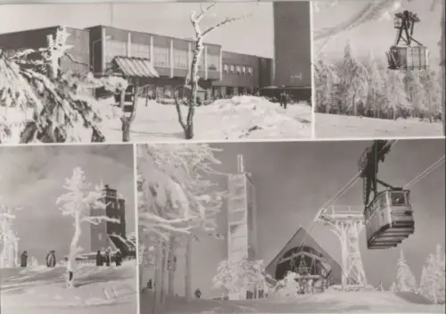 Oberwiesenthal - Winter auf Fichtelberg - 1985