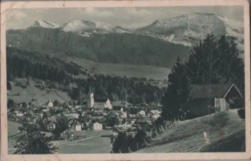 Oberstaufen - mit Rindalphorn - ca. 1960