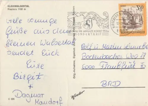 Österreich - Riezlern - Österreich - 4 Bilder