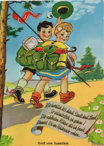 Sudelfeld - Leporello - Rucksackkarte