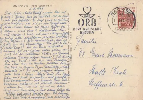 Bad Orb - Konzerthalle