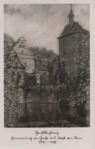 Großkochberg - Erinnerung Frau von Stein