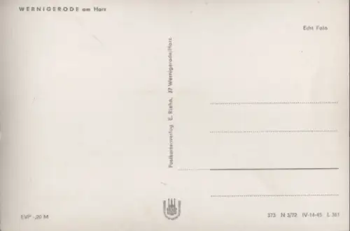 Wernigerode - Ansicht