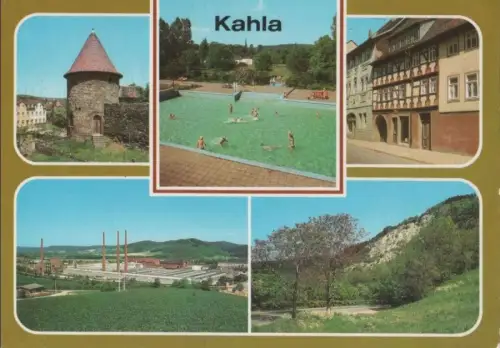 Kahla - u.a. Freibad - 1986