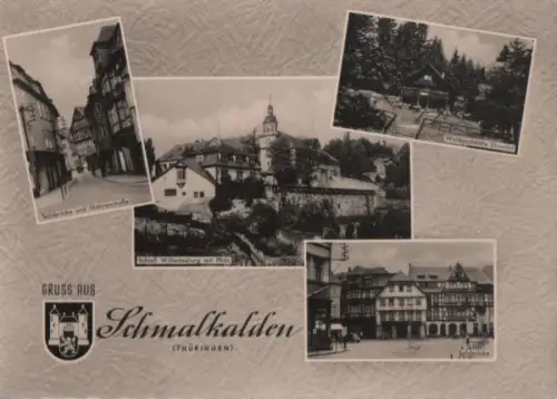 Schmalkalden - u.a. Waldgaststätte Ehrental - 1960