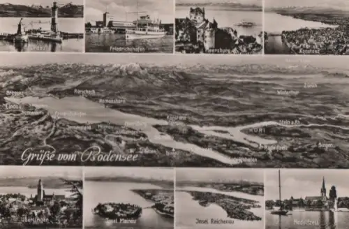 Bodensee - u.a. Lindau - ca. 1960