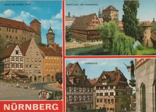 Nürnberg - u.a. Dürerhaus - 1987