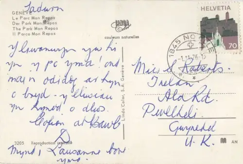 Schweiz - Genf - Schweiz - Park Mon Repos