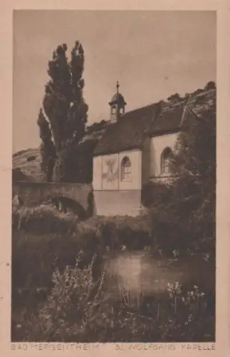Bad Mergentheim - St. Wolfgang Kapelle - ca. 1935