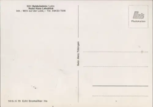 Balduinstein - Haus Lahnblick
